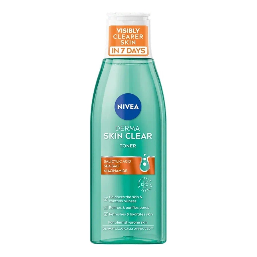 NIVEA тонер Derma Skin Clear 200 мл.